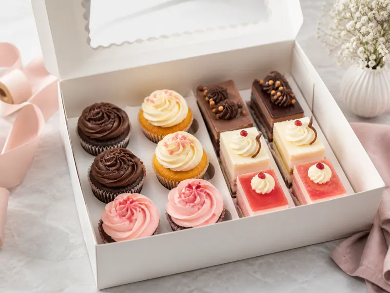 Assorted cake box